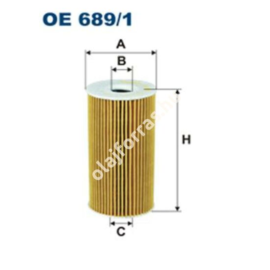 OE689/1 Filron olajszűrő