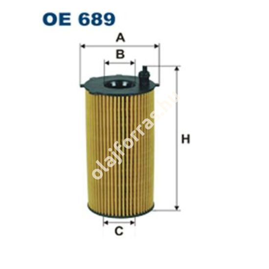 OE689 Filron olajszűrő