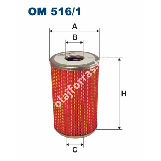 OM516/1 Filron olajszűrő