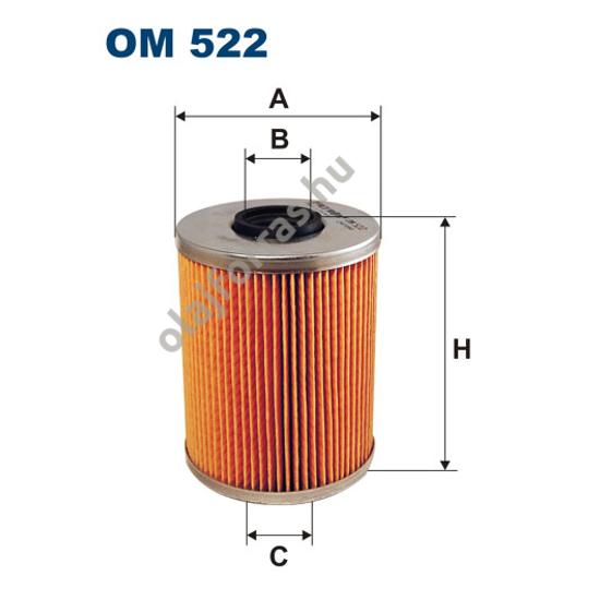 OM522 Filron olajszűrő