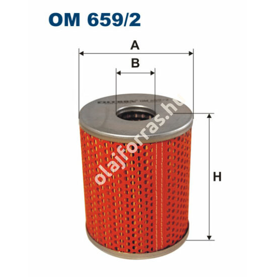 OM659/2 Filron olajszűrő