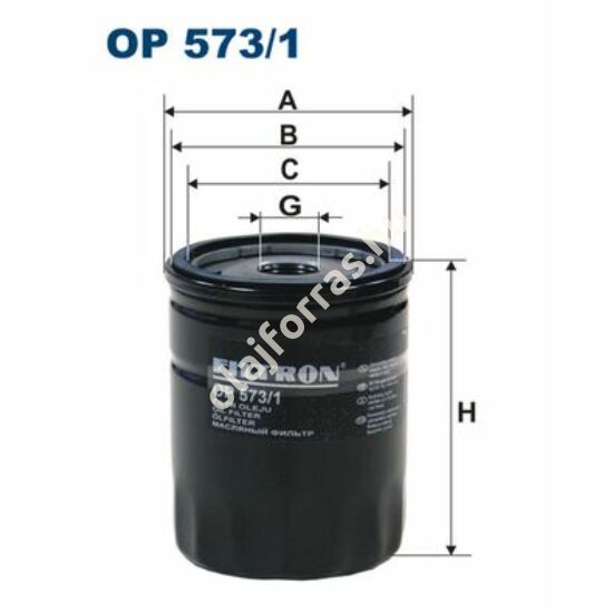 OP573/1 Filron olajszűrő