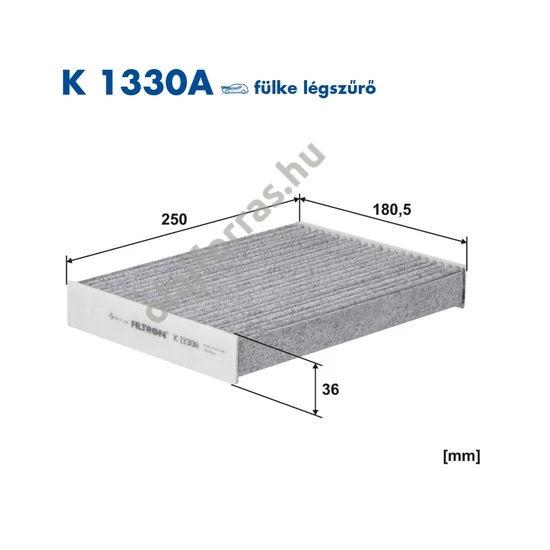 K1330A Filtron pollenszűrő