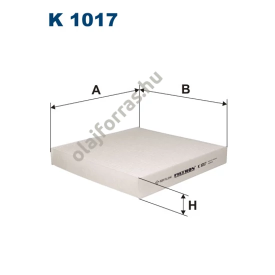 K1017 Filtron pollenszűrő
