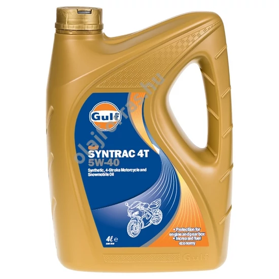 Gulf Syntrac 4T 5W-40 4L