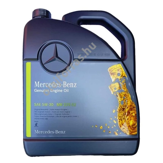Mercedes Original motorolaj MB 229.52 5W-30 5L