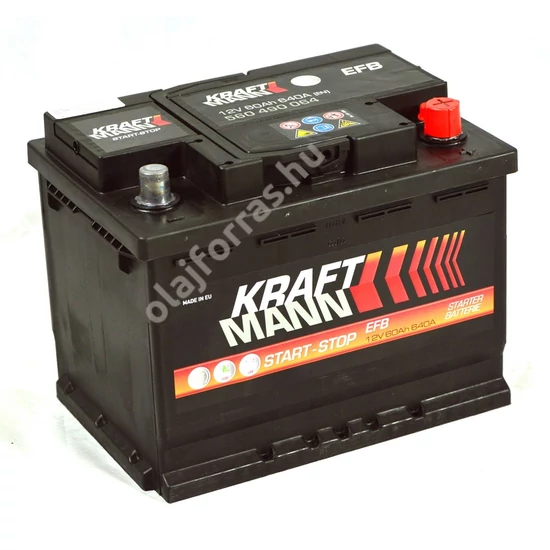 Kraftmann EFB 60Ah/640A J+ L2 (242*175*190)N