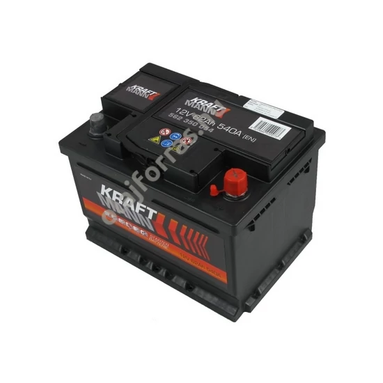 Kraftmann 62Ah/540A J+ (242*175*175)A
