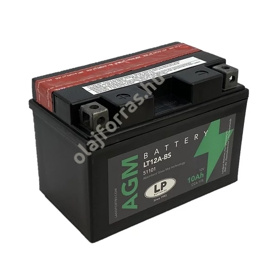 Landport LT12A-BS 10Ah/175A bal+ 12V (YT12A-BS) (felitatott)