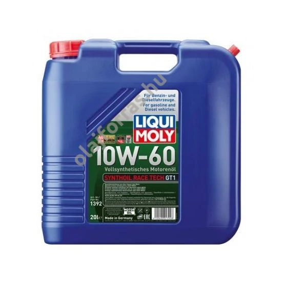 Liqui Moly Synthoil Race Tech GT1 10W-60 20L