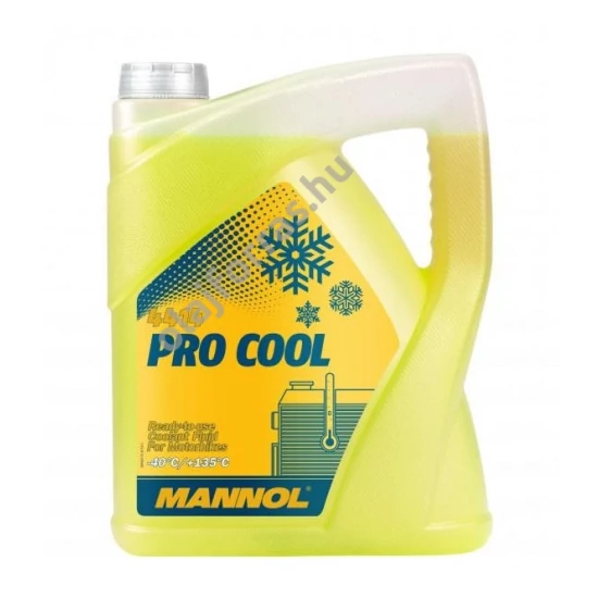 Mannol Pro cool motorkerékpár fagyálló -40°C 5L (motorkerékpár fagyálló)