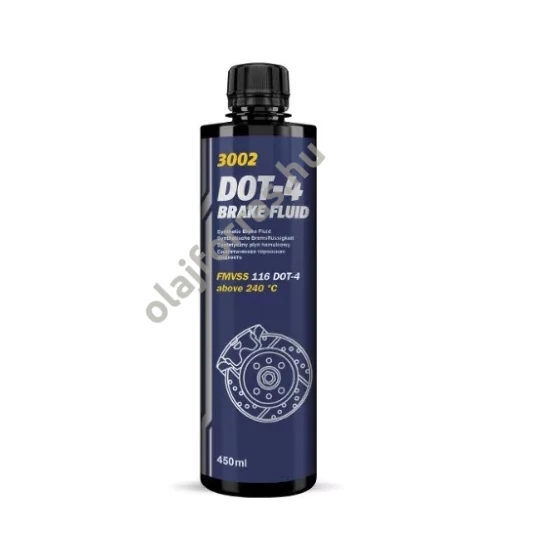 Mannol Dot4 fékfolyadék 450ml (3002)
