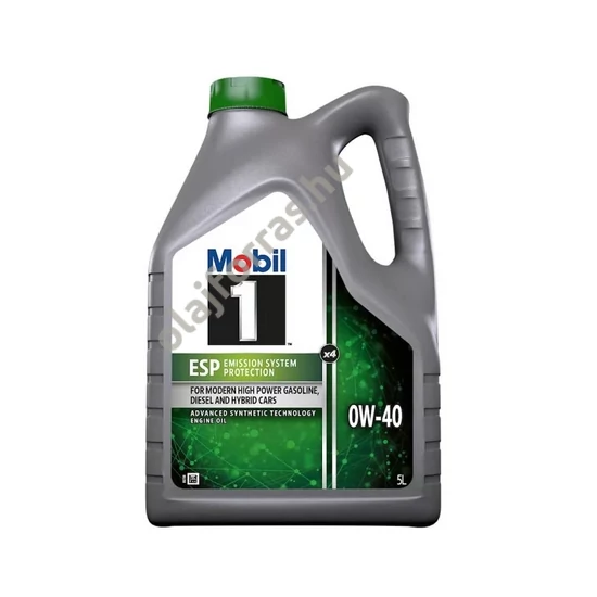 Mobil 1 ESP X4 0W-40 5L (X3 0W-40 helyettesítője)