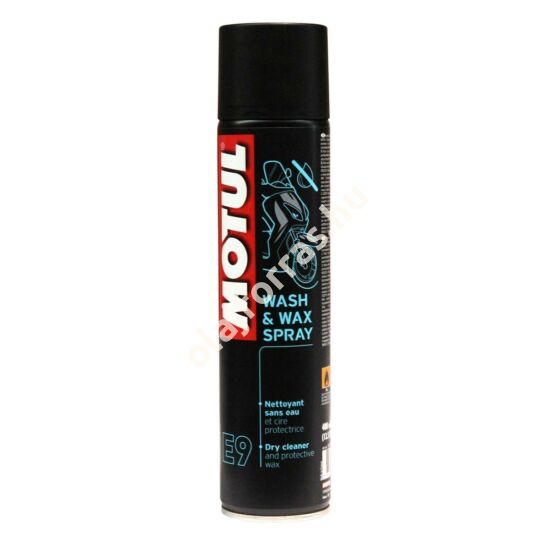 MOTUL E9 Wash & Wax tisztító és vaxoló spray 400ml