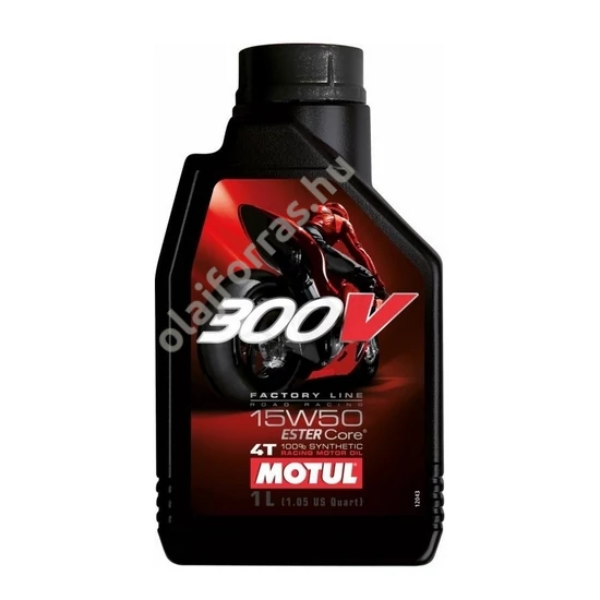 MOTUL 300V 4T FACTORY LINE ROAD RACING 15W-50 1L