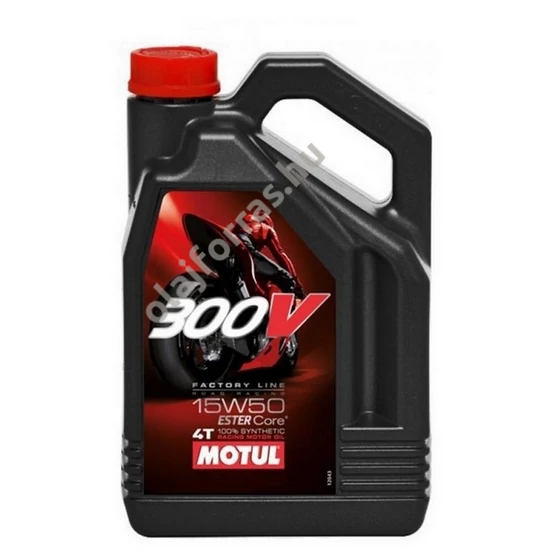 MOTUL 300V 4T FACTORY LINE ROAD RACING 15W-50 4L