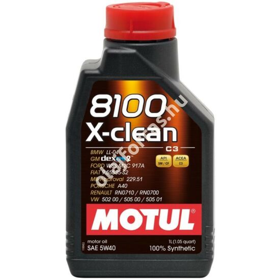 Motul 8100 X-clean 5W-40 1L