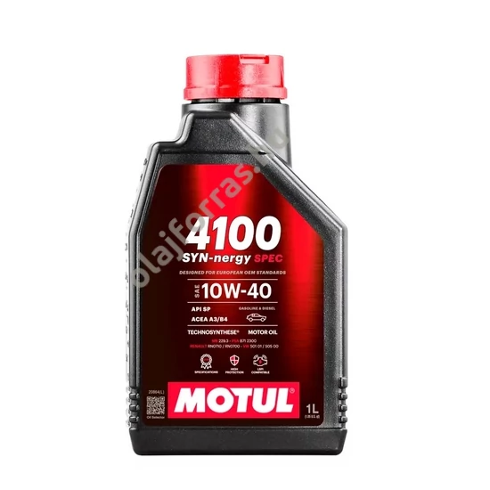 MOTUL 4100 SYN-nergy Spec 10W-40 1L (MOTUL 6100 Synergie+ 10W-40)