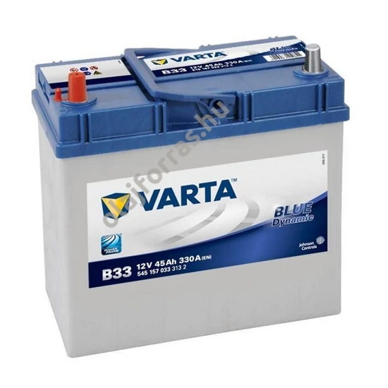 Varta Blue 45Ah/330A B+ (238*129*227) ázsia - vékonysarus
