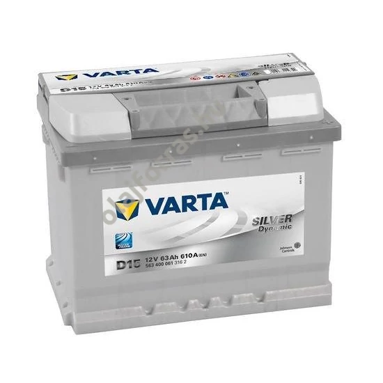 Varta Silver 63Ah/610A J+ (242*175*190)N