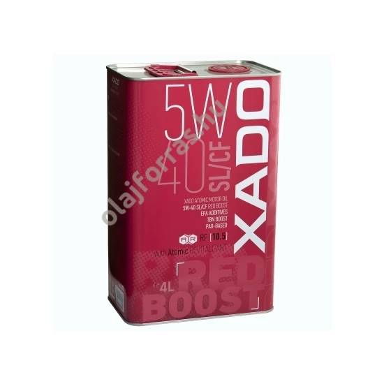 Xado 5W-40 RED BOOST SL/CF motorolaj 4L (26206)